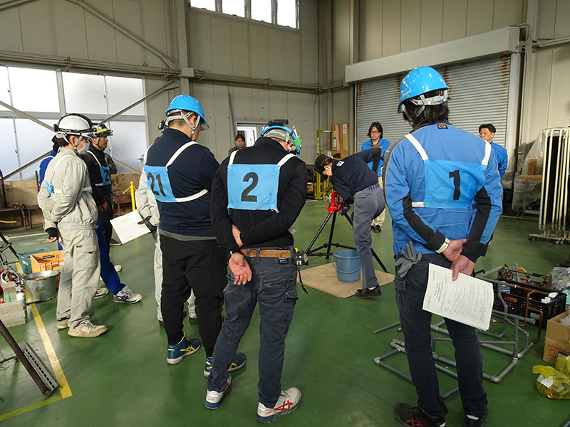 技能検定（建築配管）準備研修会